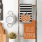 Artoid Mode Orange Polka Dot Stripes Hello Pumpkin Fall Kitchen Towels Dish Towels, 18x26 Inch Farmhouse Decoration Hand Towels Set of 2